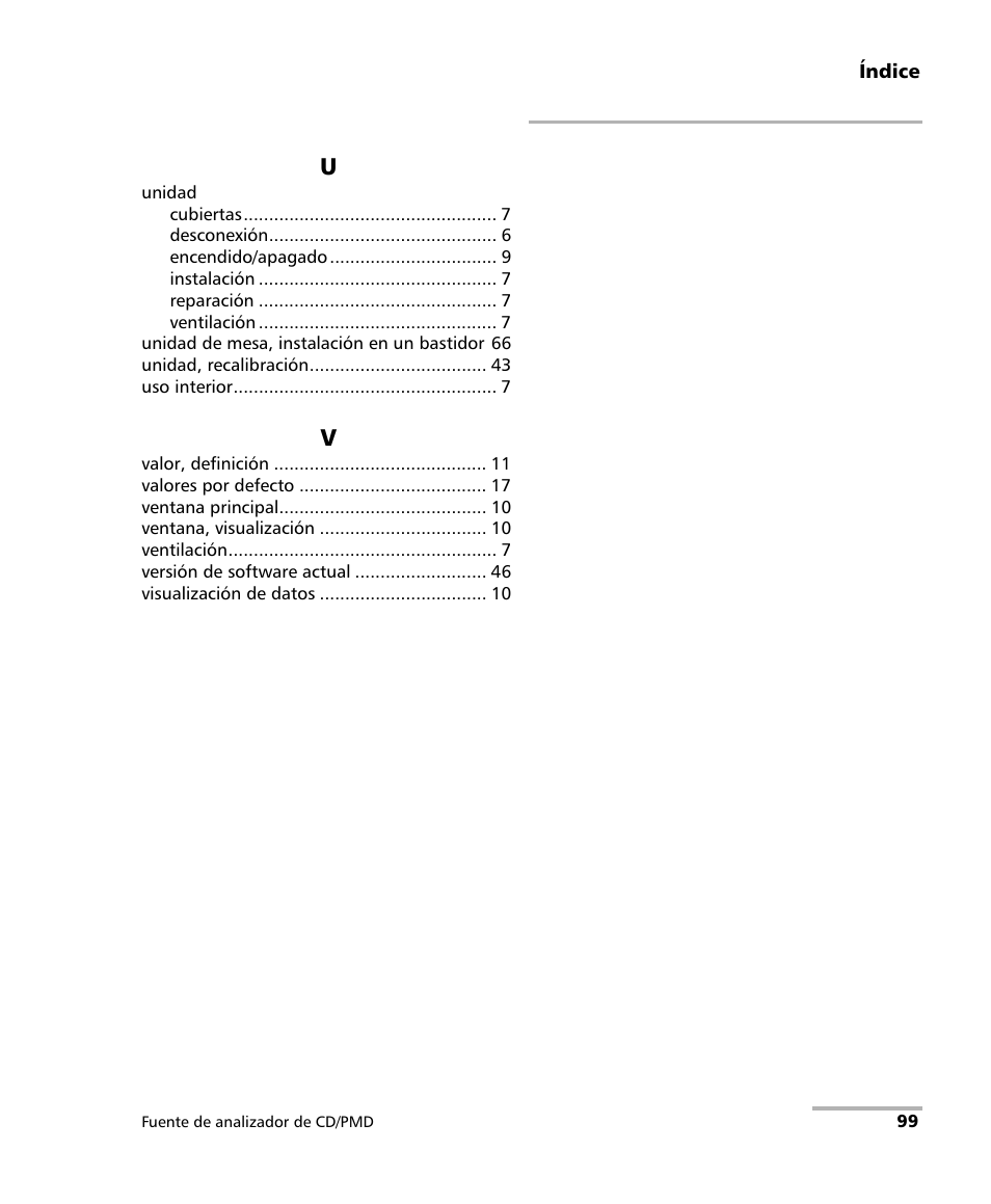EXFO FLS-5800 CD/PMD Analyzer Source User Manual | Page 105 / 106