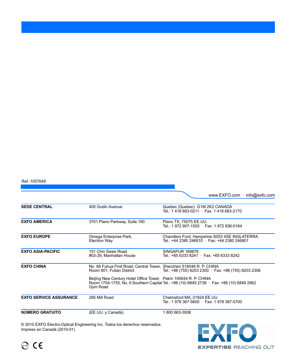 EXFO FLS-5800 CD/PMD Analyzer Source User Manual | Page 106 / 106