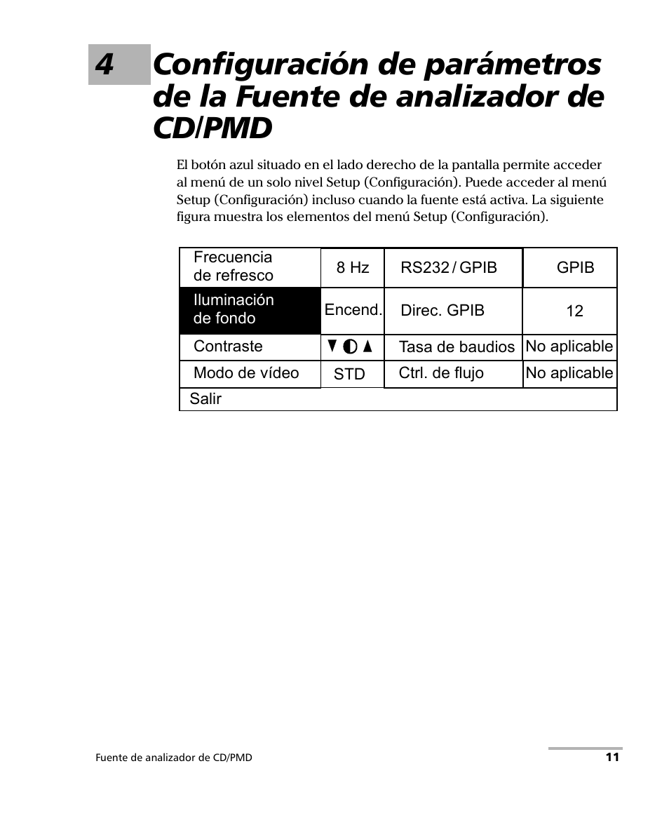 EXFO FLS-5800 CD/PMD Analyzer Source User Manual | Page 17 / 106