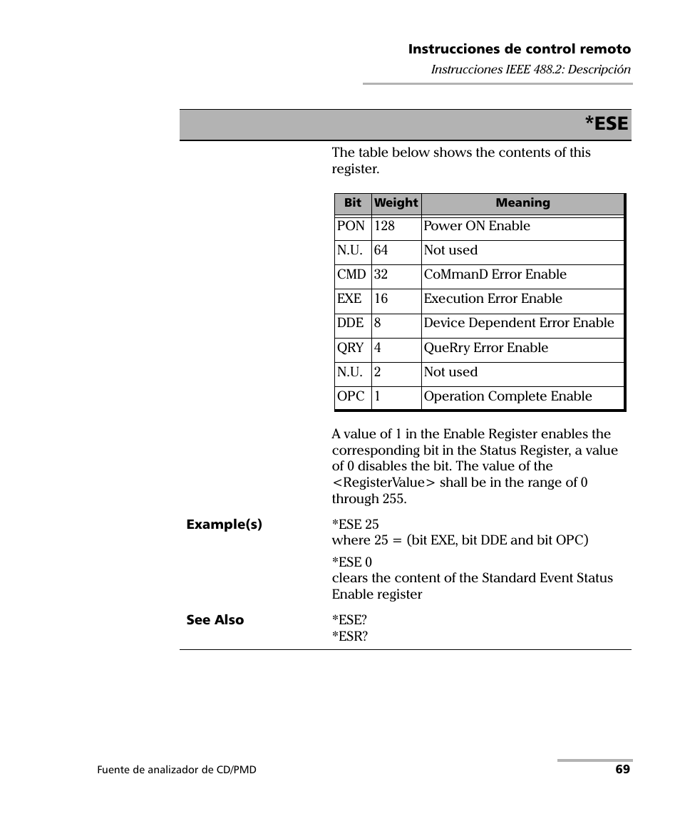 EXFO FLS-5800 CD/PMD Analyzer Source User Manual | Page 75 / 106