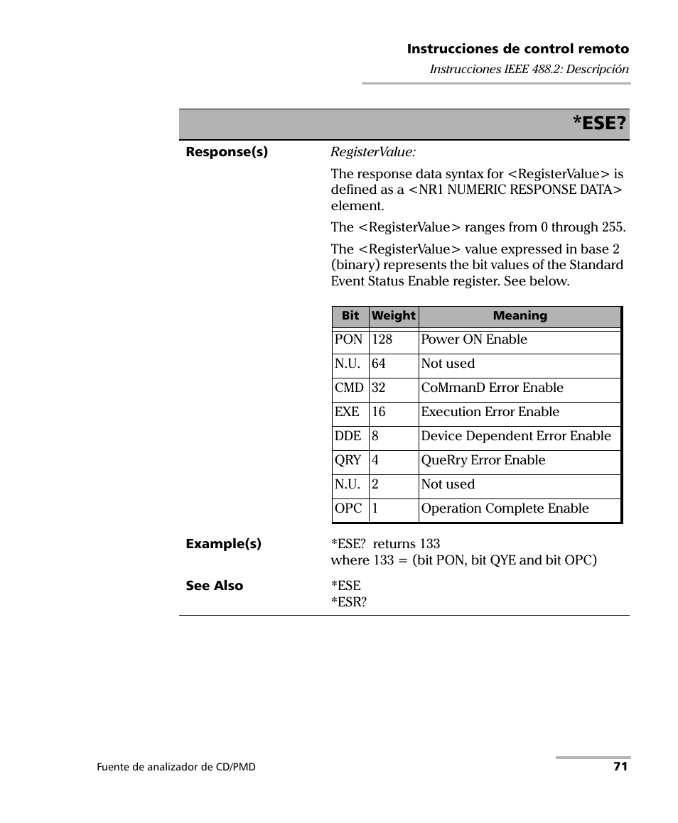 EXFO FLS-5800 CD/PMD Analyzer Source User Manual | Page 77 / 106