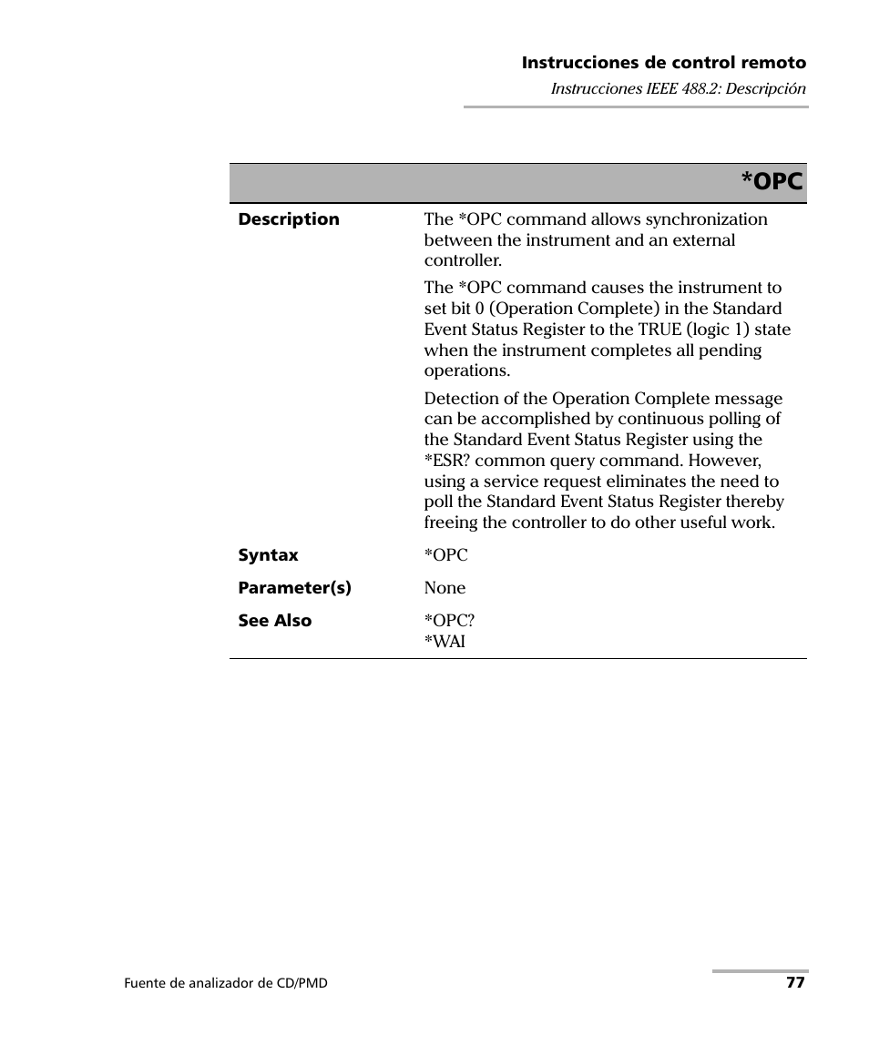 EXFO FLS-5800 CD/PMD Analyzer Source User Manual | Page 83 / 106