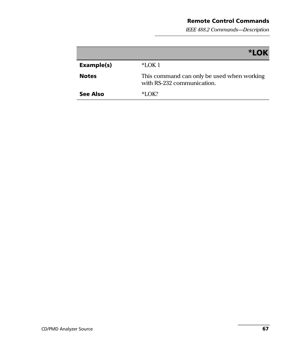 EXFO FLS-5800 CD/PMD Analyzer Source User Manual | Page 73 / 98