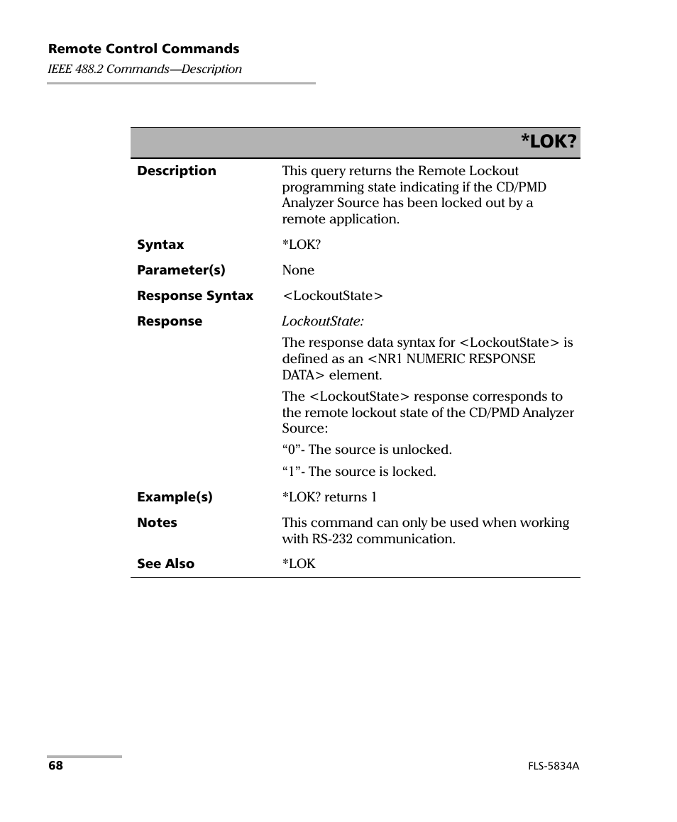 EXFO FLS-5800 CD/PMD Analyzer Source User Manual | Page 74 / 98