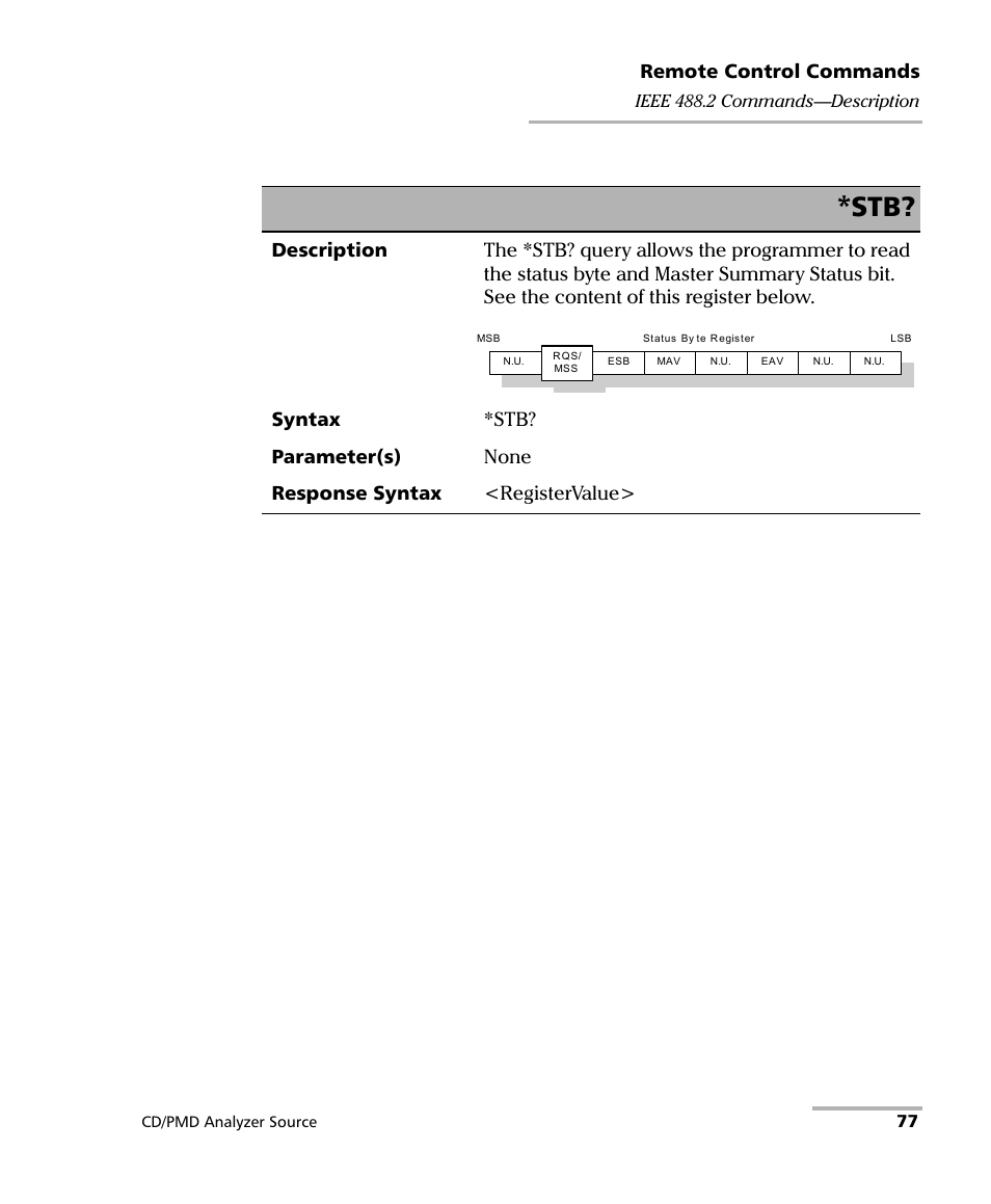 EXFO FLS-5800 CD/PMD Analyzer Source User Manual | Page 83 / 98