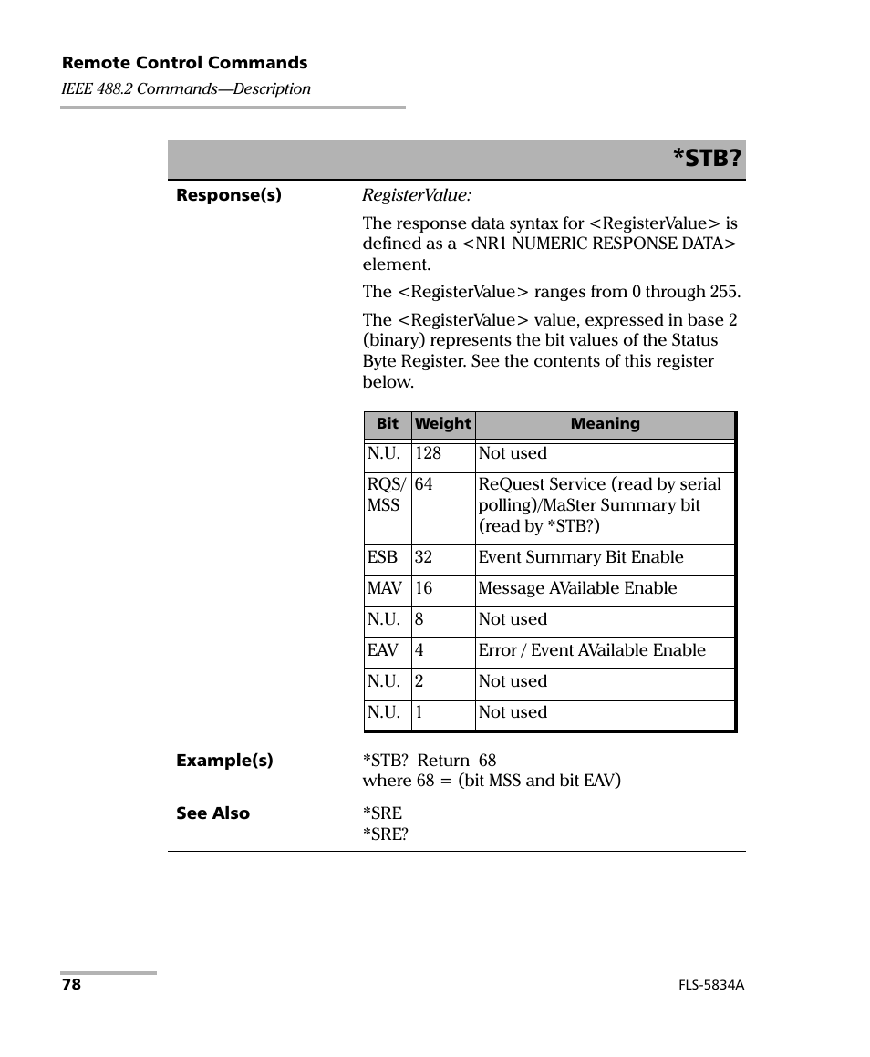EXFO FLS-5800 CD/PMD Analyzer Source User Manual | Page 84 / 98
