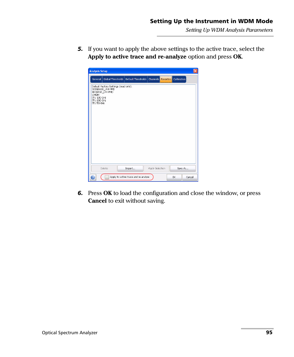 EXFO FTB -5240S/5240BP Optical Spectrum Analyzer for FTB 500 (NS-1434) User Manual | Page 103 / 537