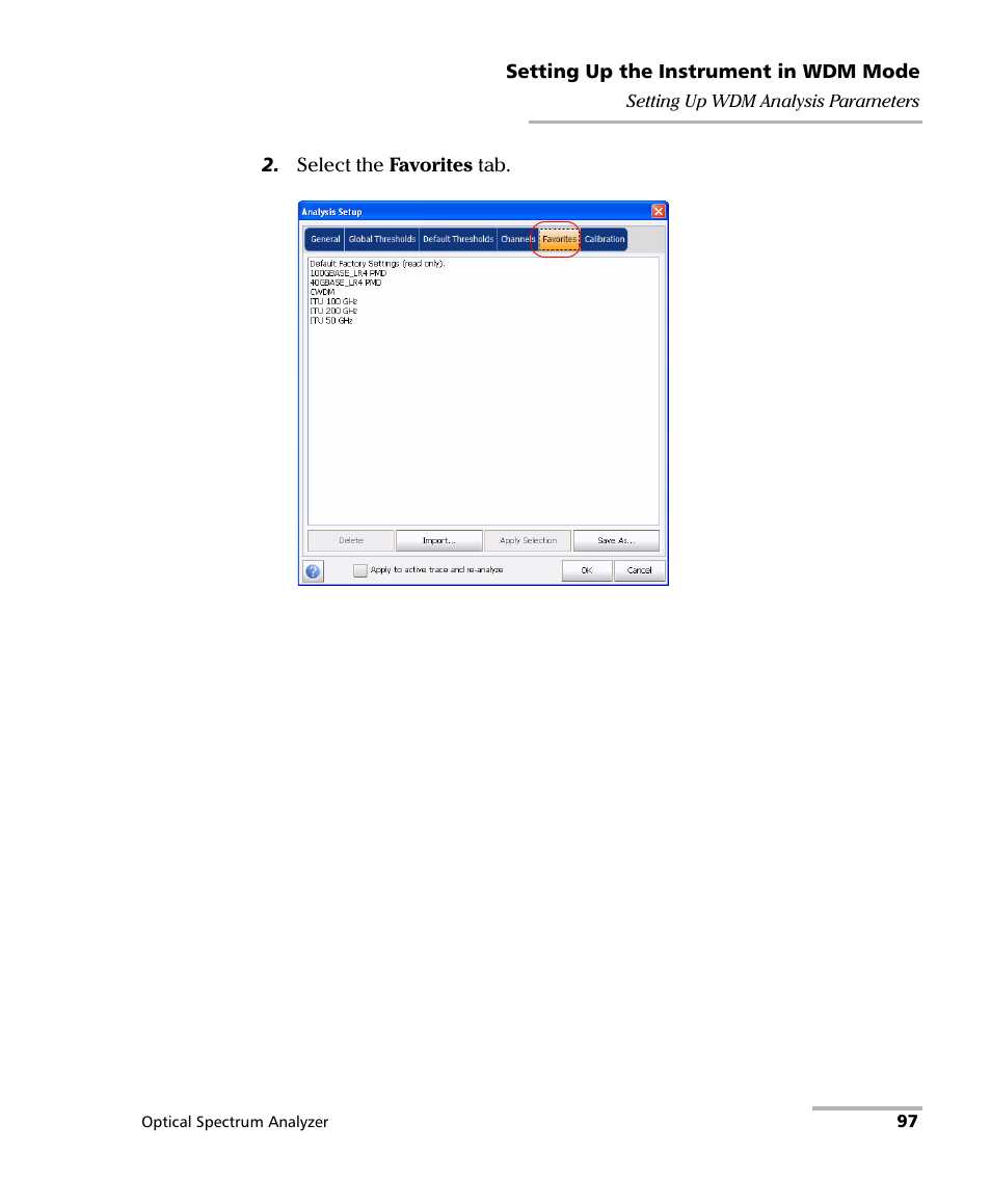 EXFO FTB -5240S/5240BP Optical Spectrum Analyzer for FTB 500 (NS-1434) User Manual | Page 105 / 537