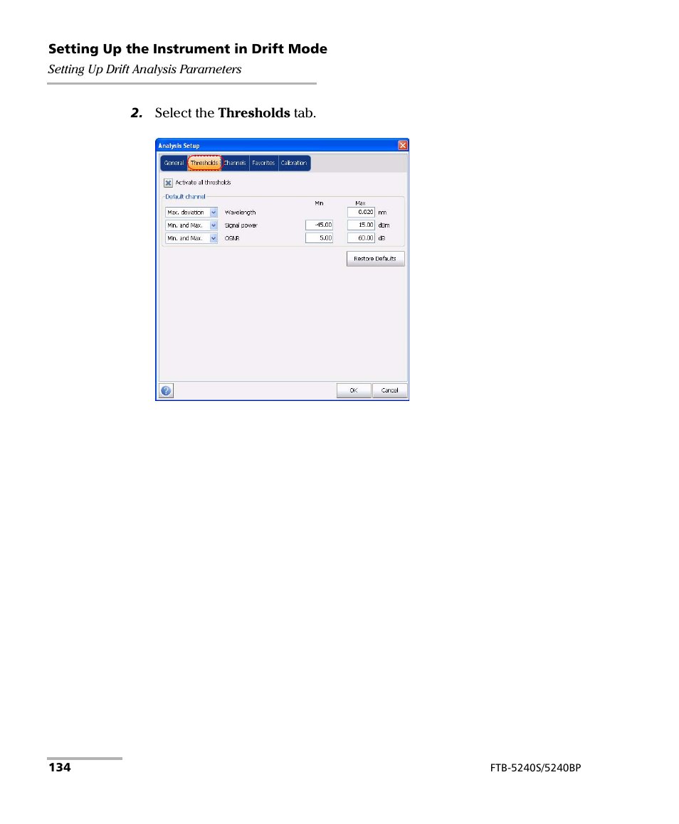 EXFO FTB -5240S/5240BP Optical Spectrum Analyzer for FTB 500 (NS-1434) User Manual | Page 142 / 537