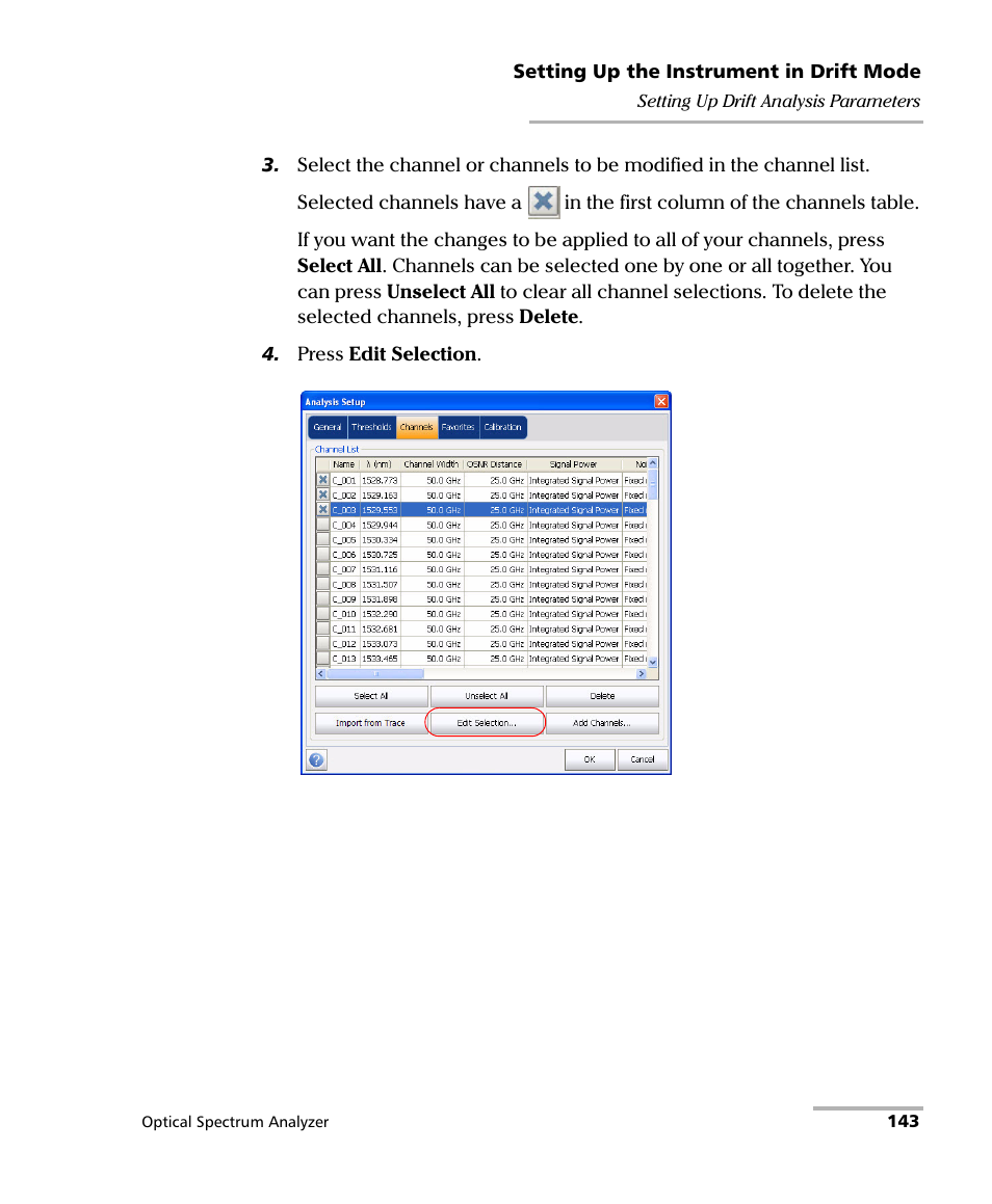 EXFO FTB -5240S/5240BP Optical Spectrum Analyzer for FTB 500 (NS-1434) User Manual | Page 151 / 537