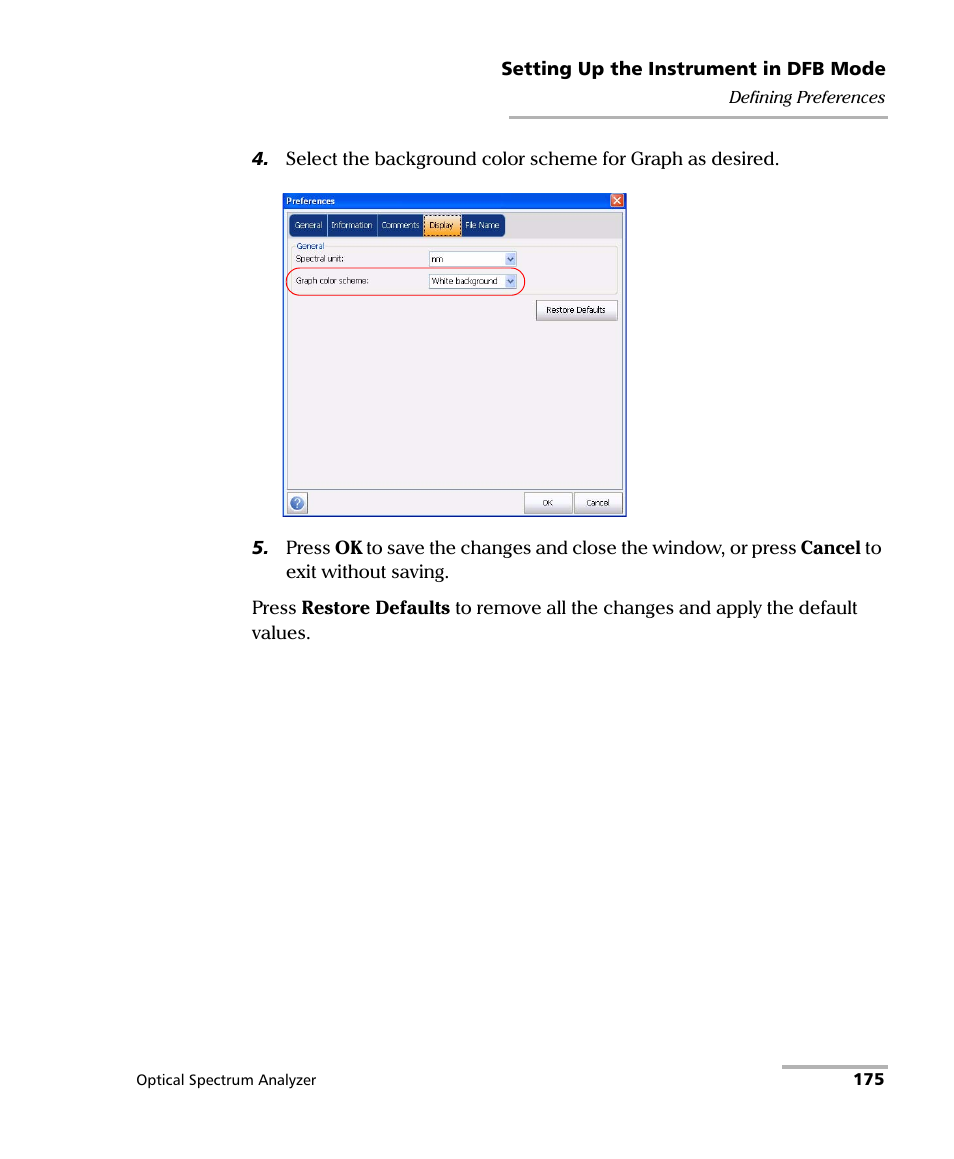 EXFO FTB -5240S/5240BP Optical Spectrum Analyzer for FTB 500 (NS-1434) User Manual | Page 183 / 537