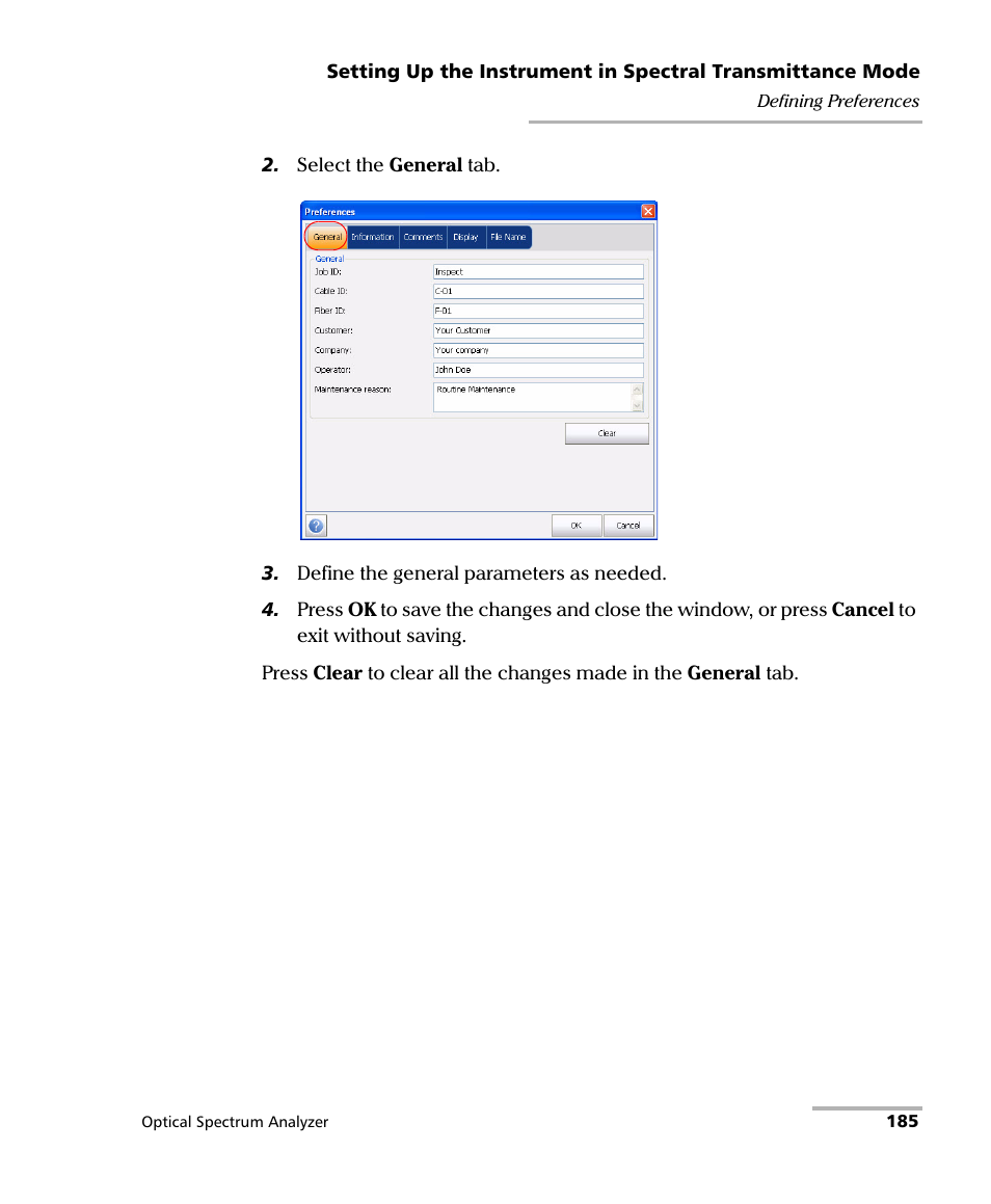 EXFO FTB -5240S/5240BP Optical Spectrum Analyzer for FTB 500 (NS-1434) User Manual | Page 193 / 537