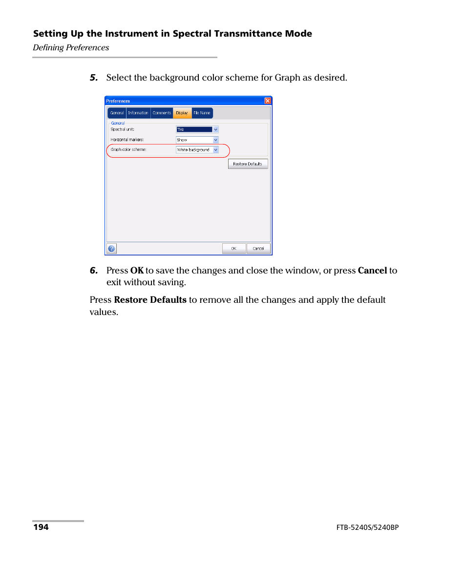 EXFO FTB -5240S/5240BP Optical Spectrum Analyzer for FTB 500 (NS-1434) User Manual | Page 202 / 537