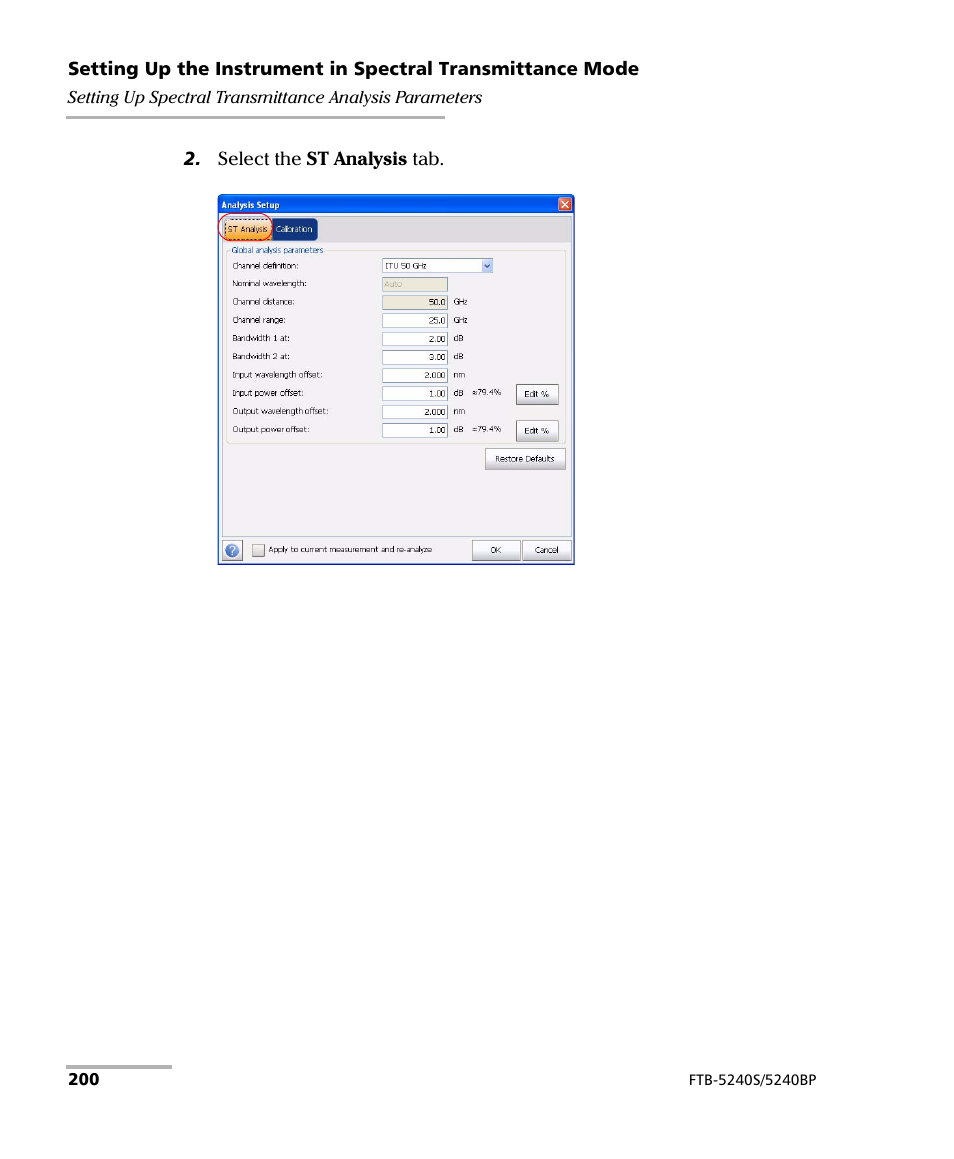 EXFO FTB -5240S/5240BP Optical Spectrum Analyzer for FTB 500 (NS-1434) User Manual | Page 208 / 537