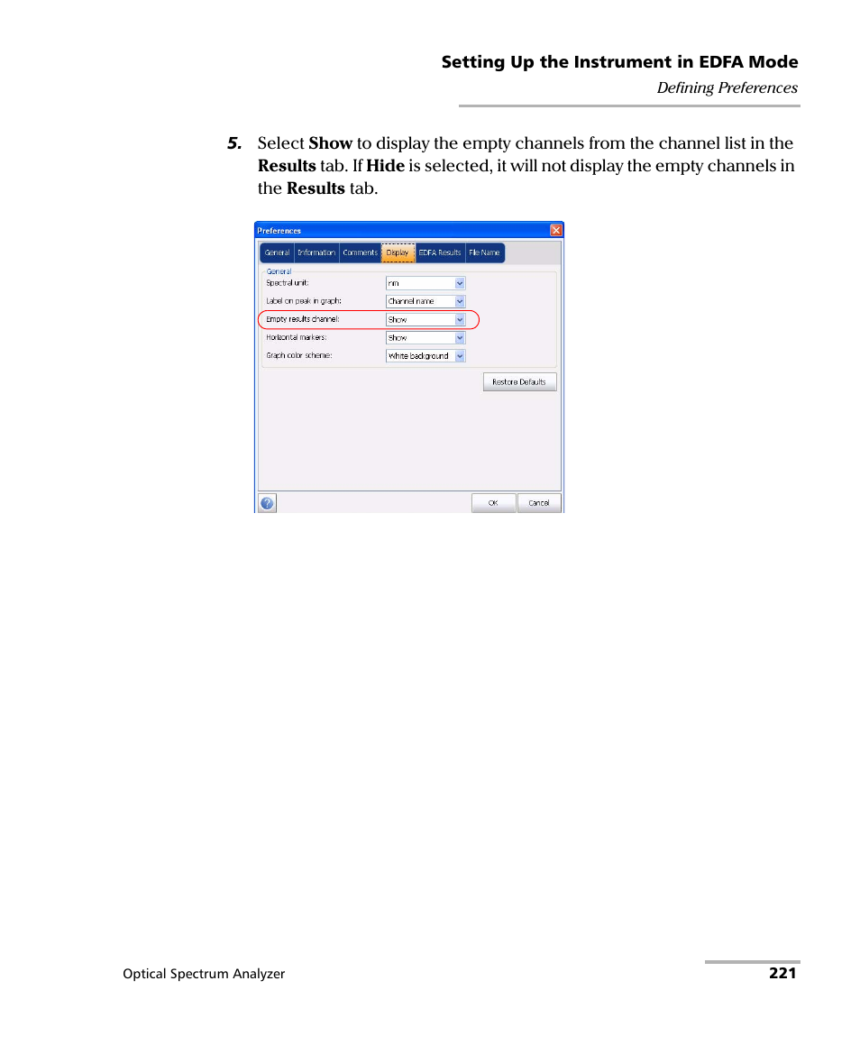 EXFO FTB -5240S/5240BP Optical Spectrum Analyzer for FTB 500 (NS-1434) User Manual | Page 229 / 537