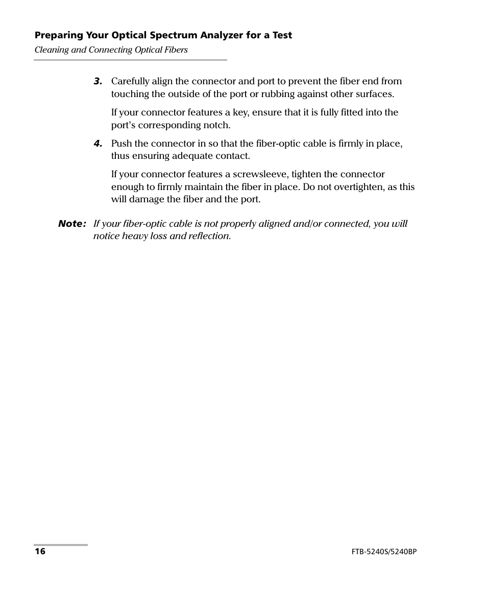 EXFO FTB -5240S/5240BP Optical Spectrum Analyzer for FTB 500 (NS-1434) User Manual | Page 24 / 537