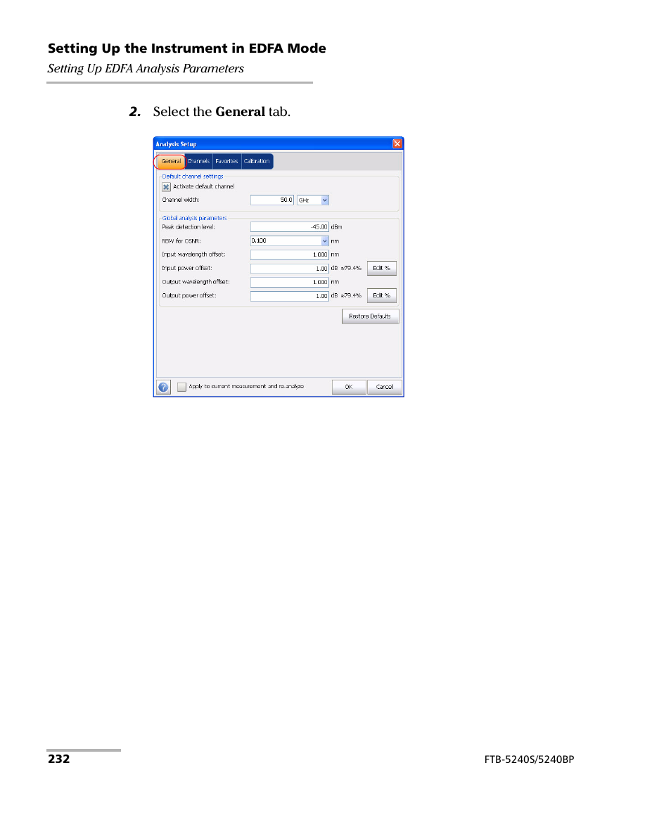 EXFO FTB -5240S/5240BP Optical Spectrum Analyzer for FTB 500 (NS-1434) User Manual | Page 240 / 537