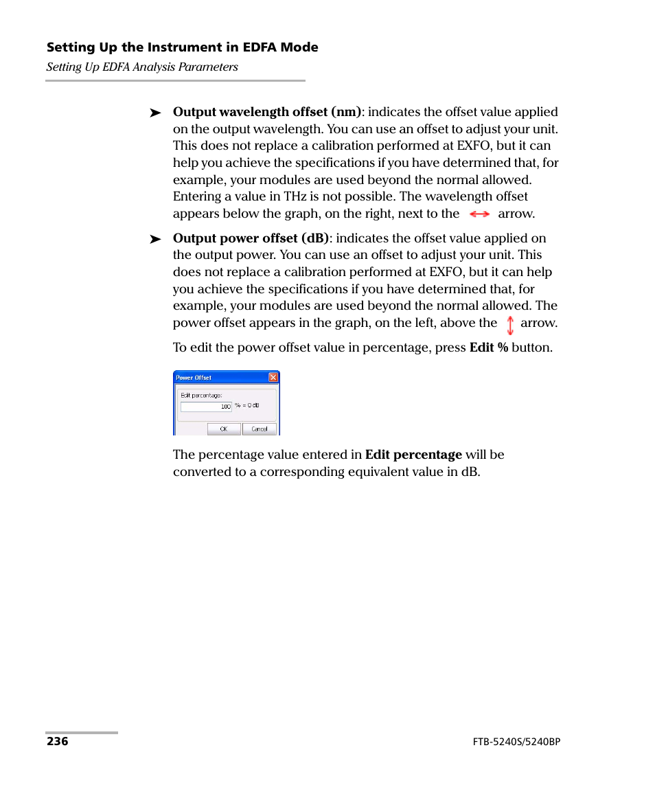 EXFO FTB -5240S/5240BP Optical Spectrum Analyzer for FTB 500 (NS-1434) User Manual | Page 244 / 537