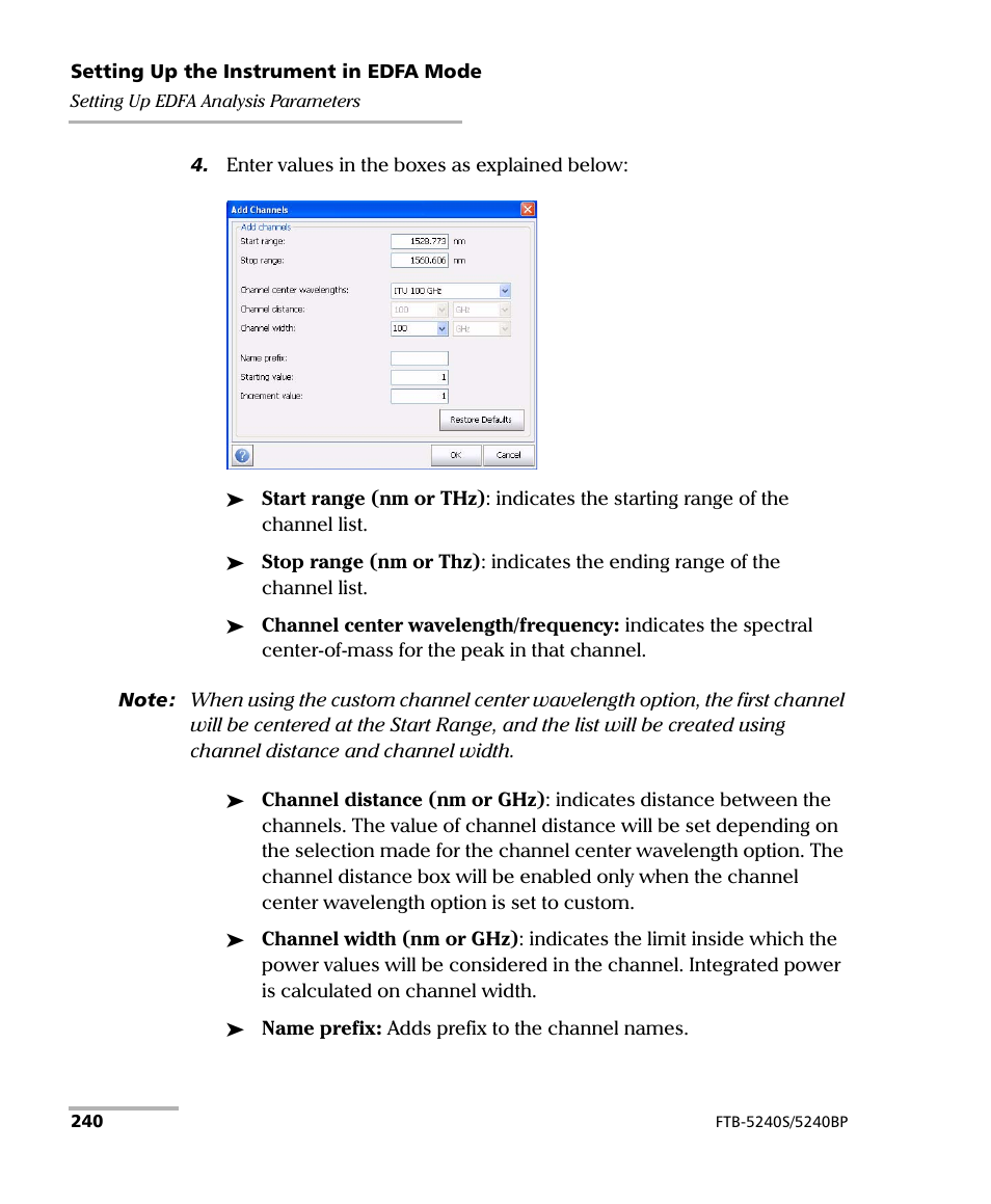 EXFO FTB -5240S/5240BP Optical Spectrum Analyzer for FTB 500 (NS-1434) User Manual | Page 248 / 537