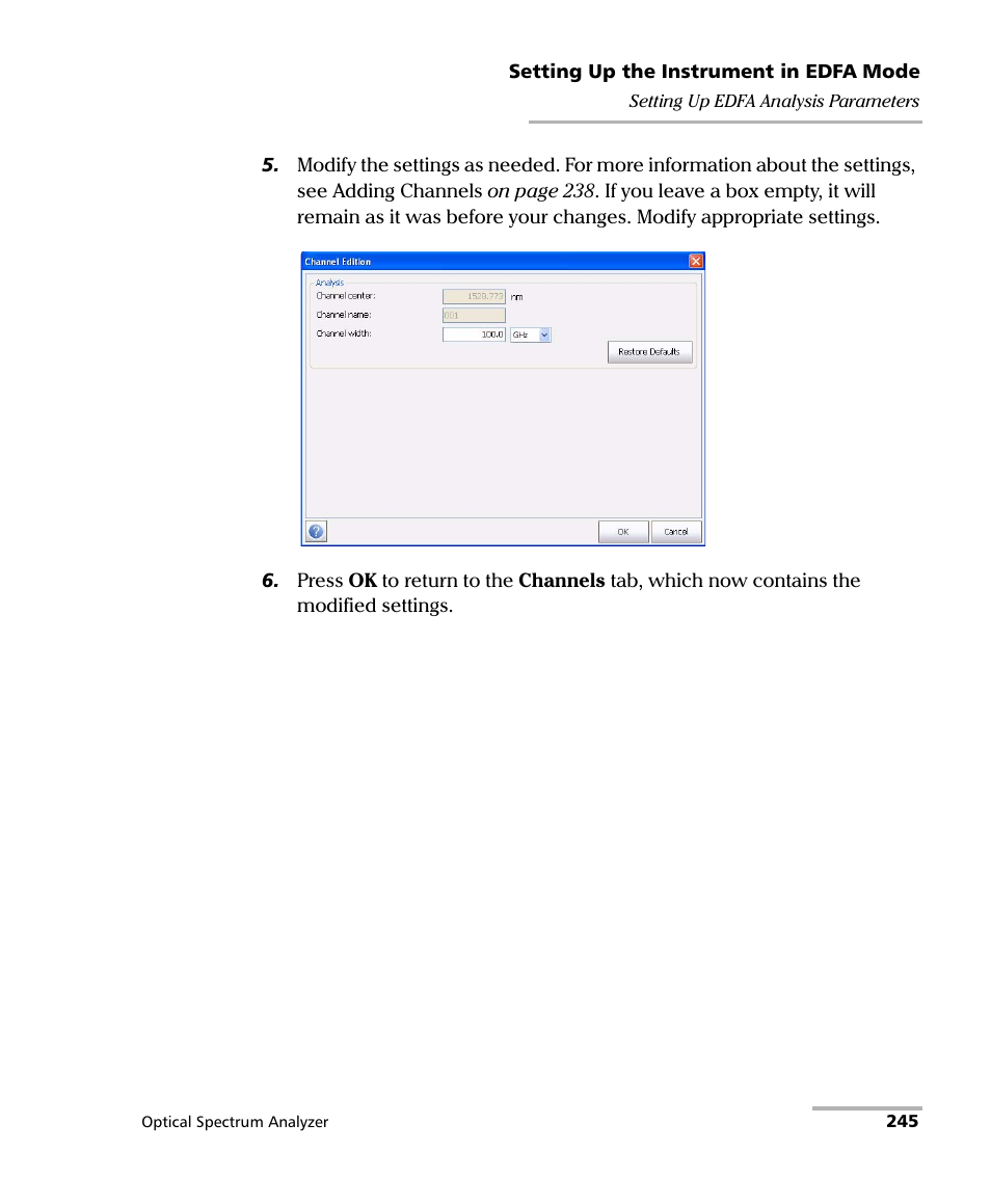 EXFO FTB -5240S/5240BP Optical Spectrum Analyzer for FTB 500 (NS-1434) User Manual | Page 253 / 537