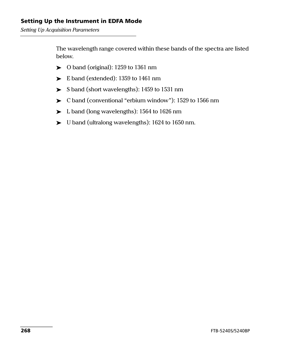 EXFO FTB -5240S/5240BP Optical Spectrum Analyzer for FTB 500 (NS-1434) User Manual | Page 276 / 537
