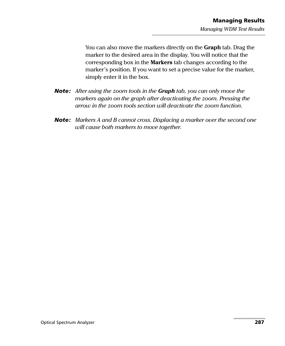 EXFO FTB -5240S/5240BP Optical Spectrum Analyzer for FTB 500 (NS-1434) User Manual | Page 295 / 537