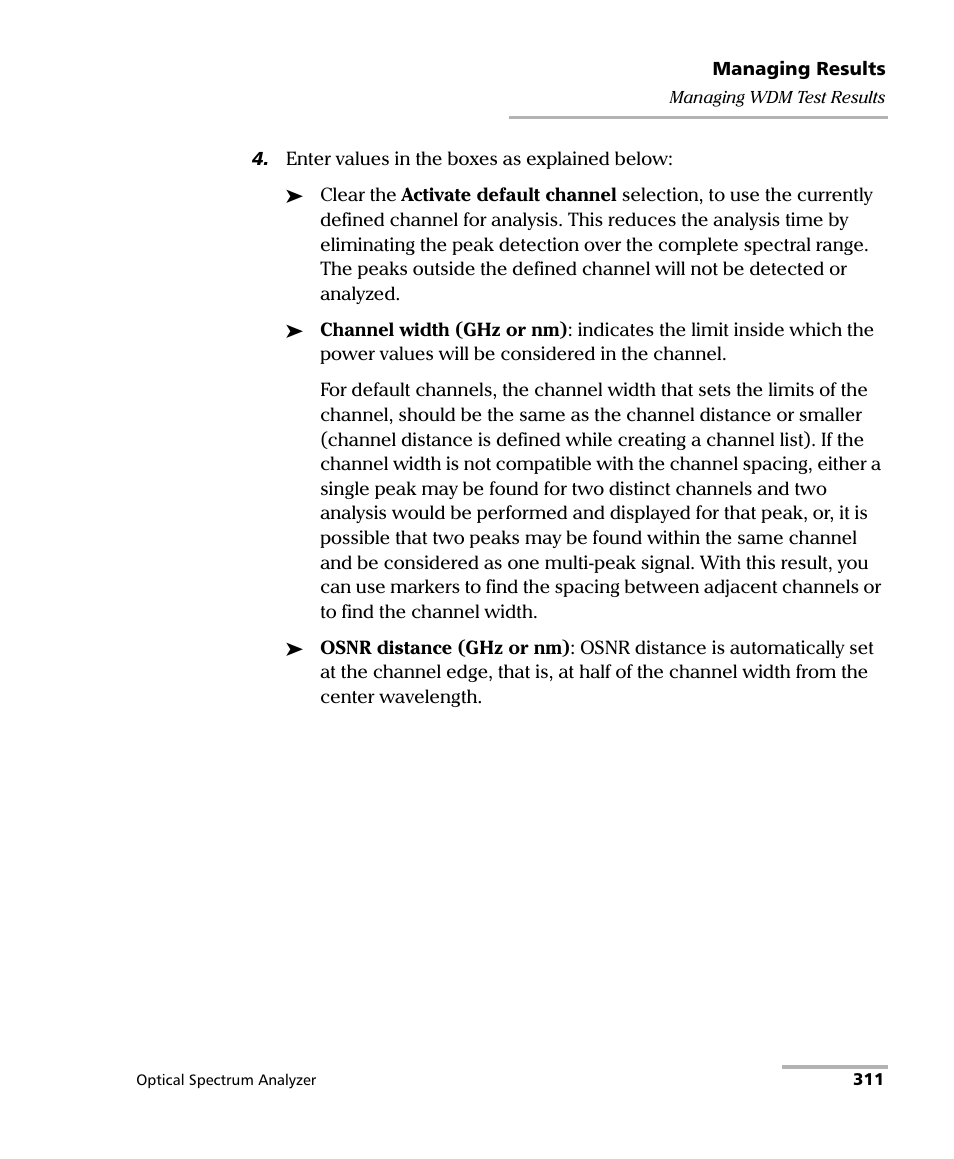 EXFO FTB -5240S/5240BP Optical Spectrum Analyzer for FTB 500 (NS-1434) User Manual | Page 319 / 537