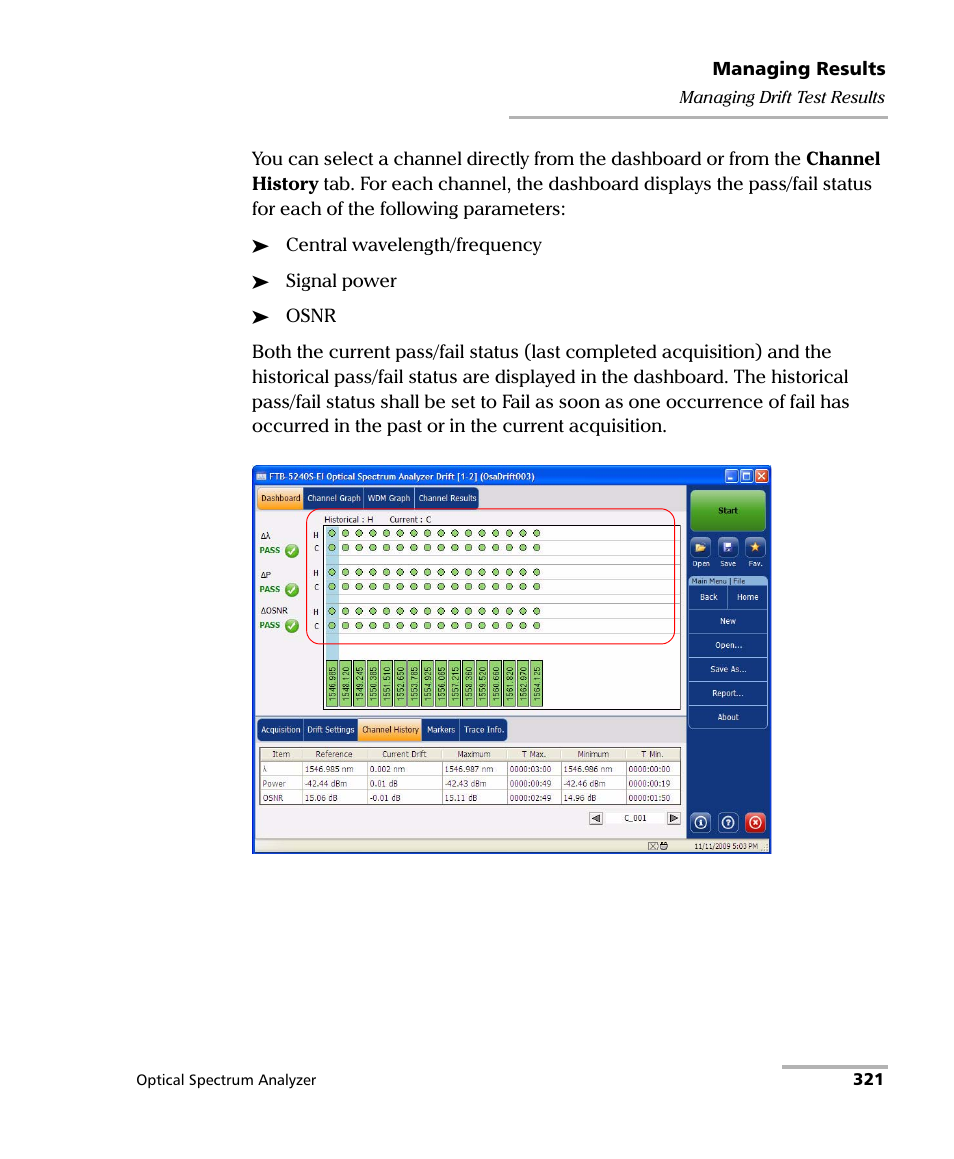 EXFO FTB -5240S/5240BP Optical Spectrum Analyzer for FTB 500 (NS-1434) User Manual | Page 329 / 537