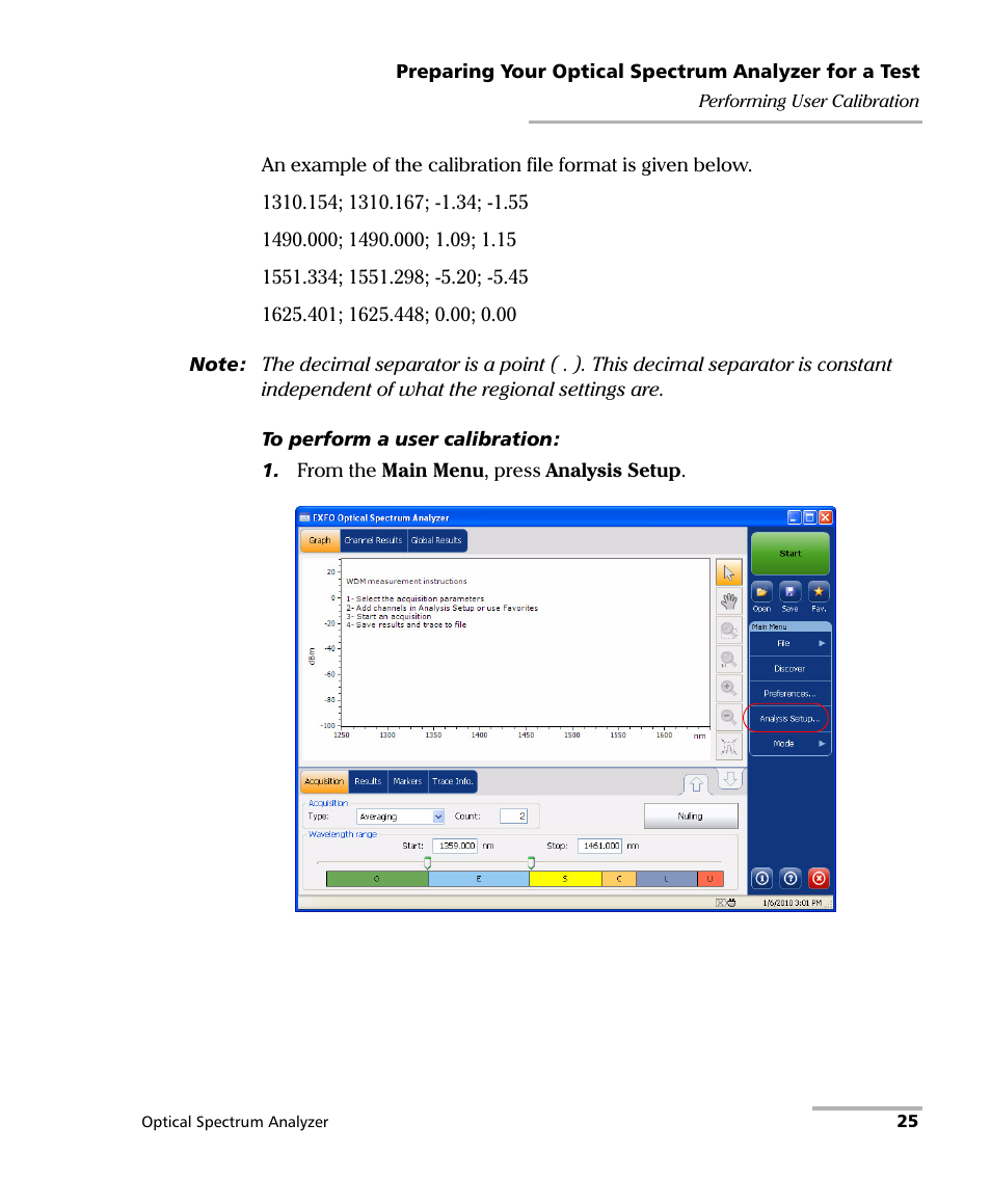 EXFO FTB -5240S/5240BP Optical Spectrum Analyzer for FTB 500 (NS-1434) User Manual | Page 33 / 537