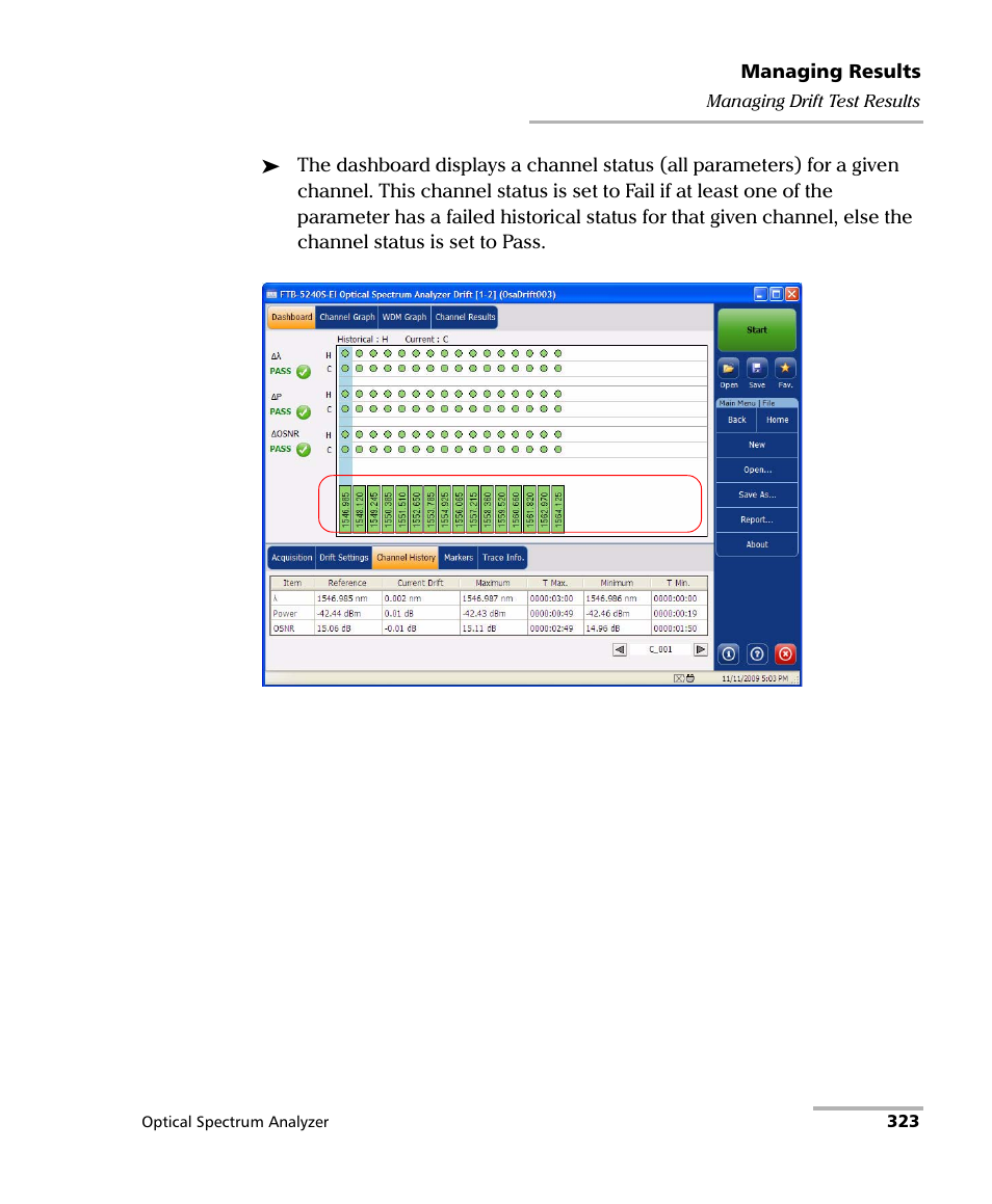 EXFO FTB -5240S/5240BP Optical Spectrum Analyzer for FTB 500 (NS-1434) User Manual | Page 331 / 537