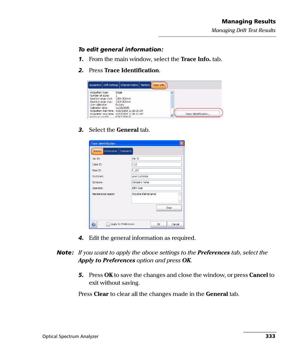EXFO FTB -5240S/5240BP Optical Spectrum Analyzer for FTB 500 (NS-1434) User Manual | Page 341 / 537
