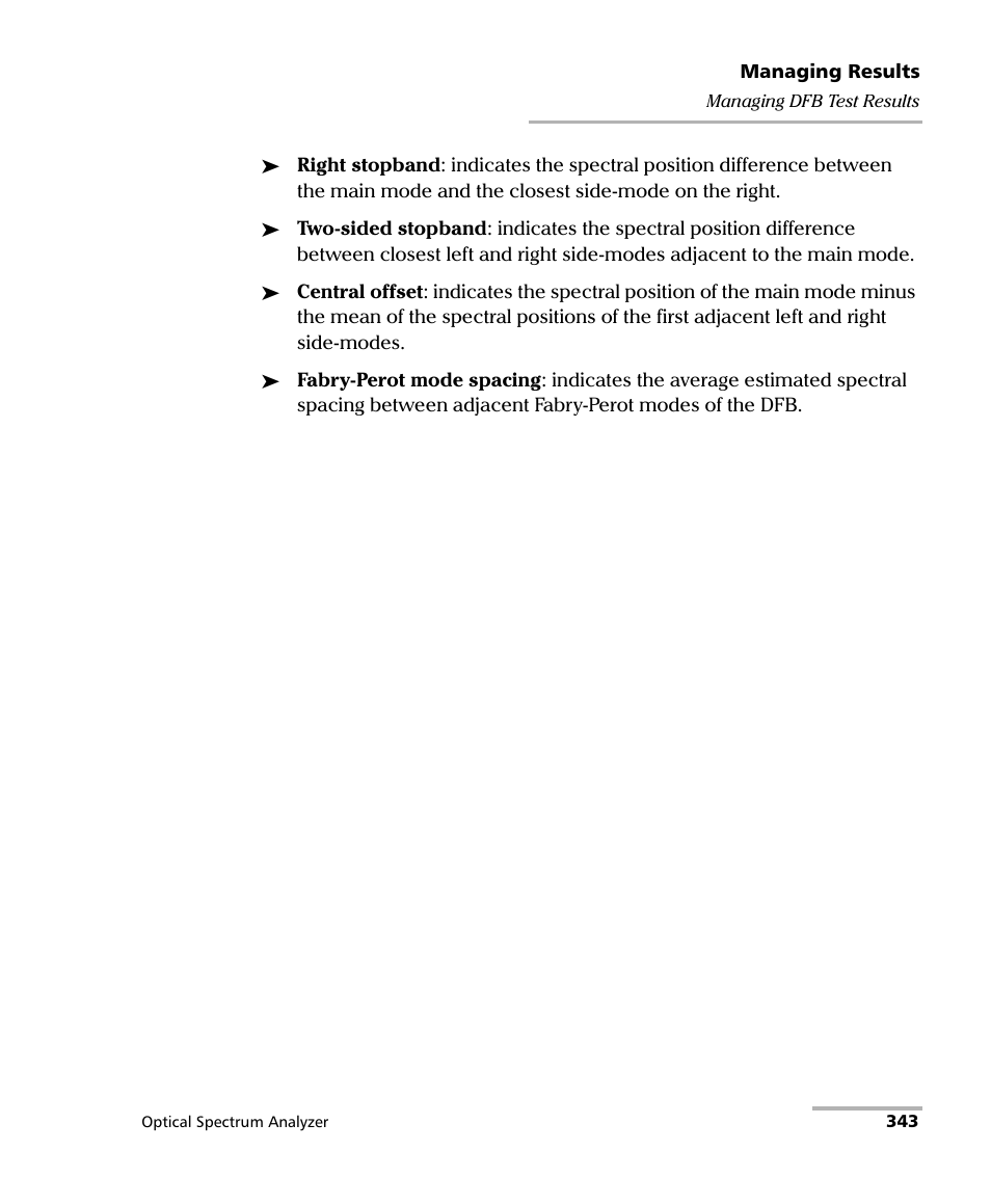 EXFO FTB -5240S/5240BP Optical Spectrum Analyzer for FTB 500 (NS-1434) User Manual | Page 351 / 537