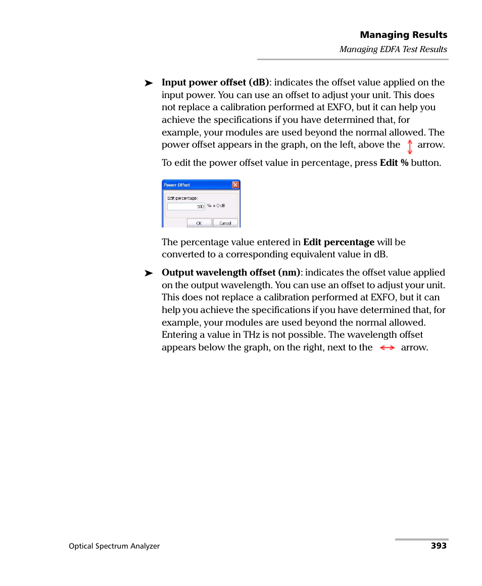 EXFO FTB -5240S/5240BP Optical Spectrum Analyzer for FTB 500 (NS-1434) User Manual | Page 401 / 537