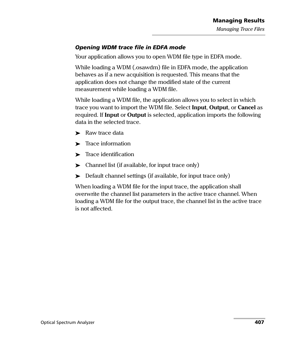 EXFO FTB -5240S/5240BP Optical Spectrum Analyzer for FTB 500 (NS-1434) User Manual | Page 415 / 537