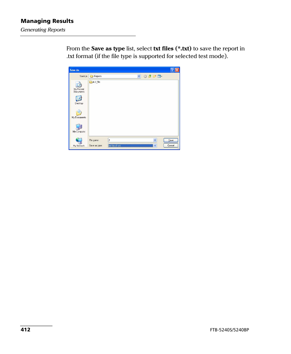 EXFO FTB -5240S/5240BP Optical Spectrum Analyzer for FTB 500 (NS-1434) User Manual | Page 420 / 537