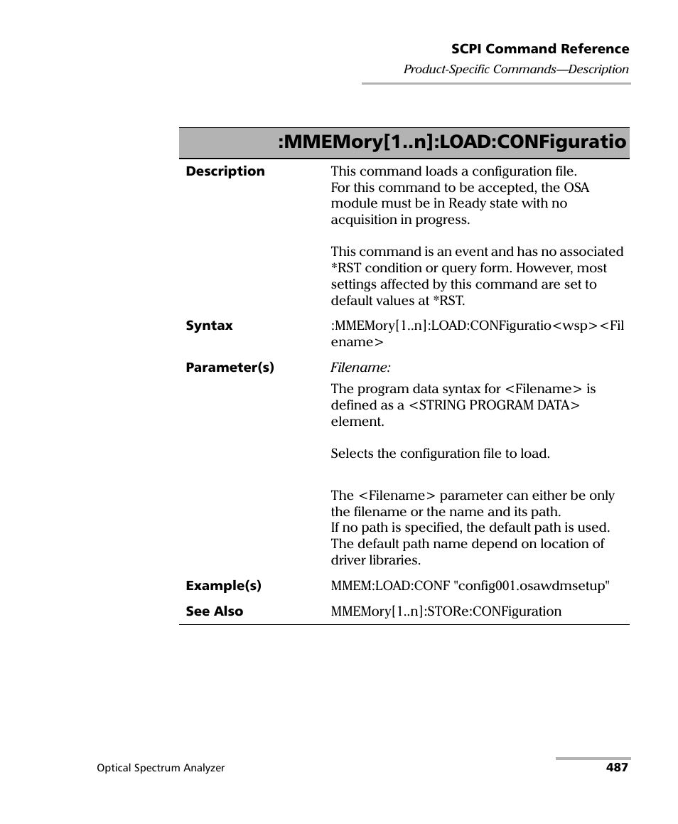 EXFO FTB -5240S/5240BP Optical Spectrum Analyzer for FTB 500 (NS-1434) User Manual | Page 495 / 537