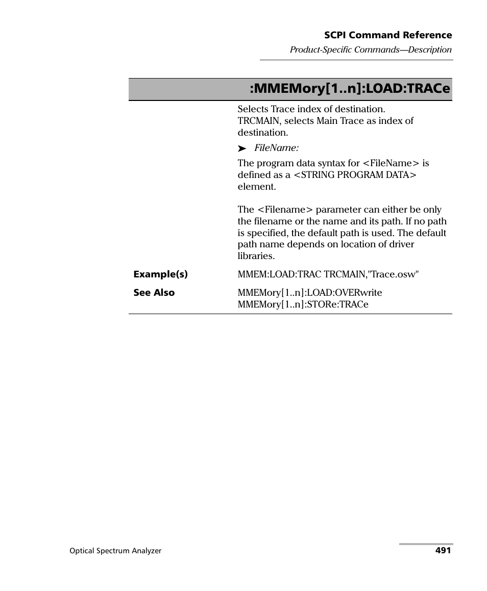 EXFO FTB -5240S/5240BP Optical Spectrum Analyzer for FTB 500 (NS-1434) User Manual | Page 499 / 537