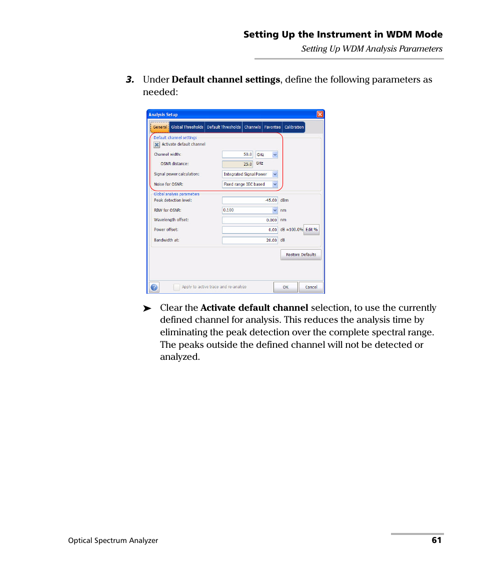EXFO FTB -5240S/5240BP Optical Spectrum Analyzer for FTB 500 (NS-1434) User Manual | Page 69 / 537