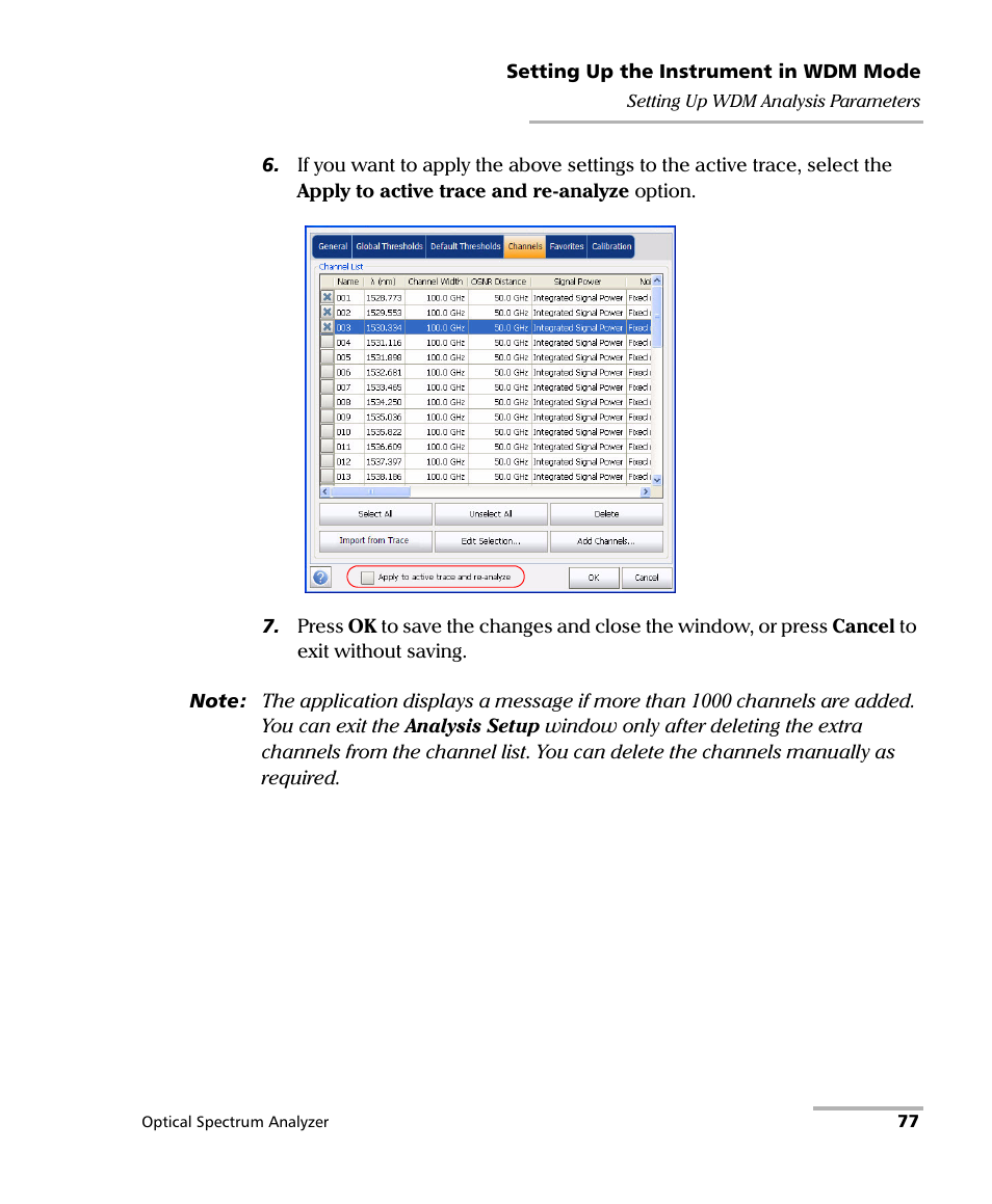 EXFO FTB -5240S/5240BP Optical Spectrum Analyzer for FTB 500 (NS-1434) User Manual | Page 85 / 537