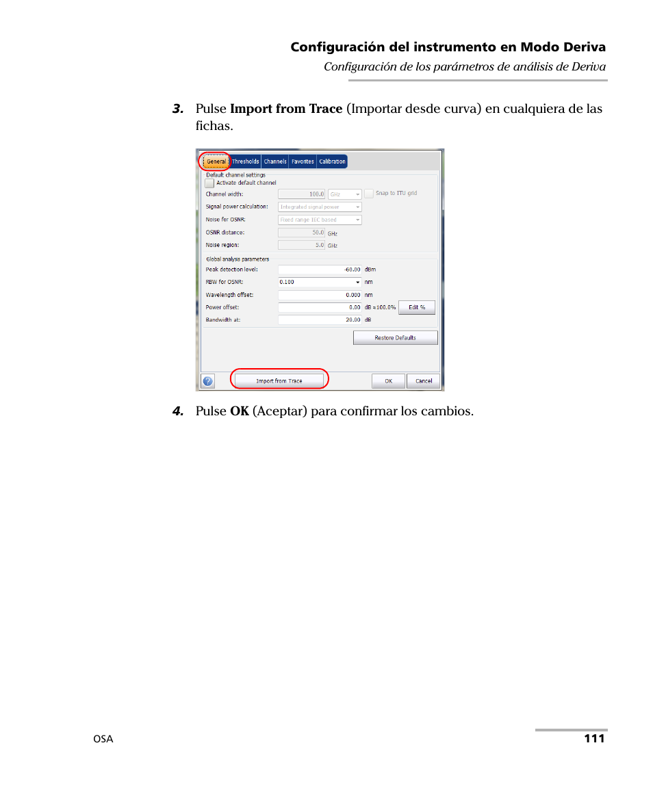 EXFO FTB-5230S Optical Spectrum Analyzer for FTB 200 v2 User Manual | Page 117 / 659