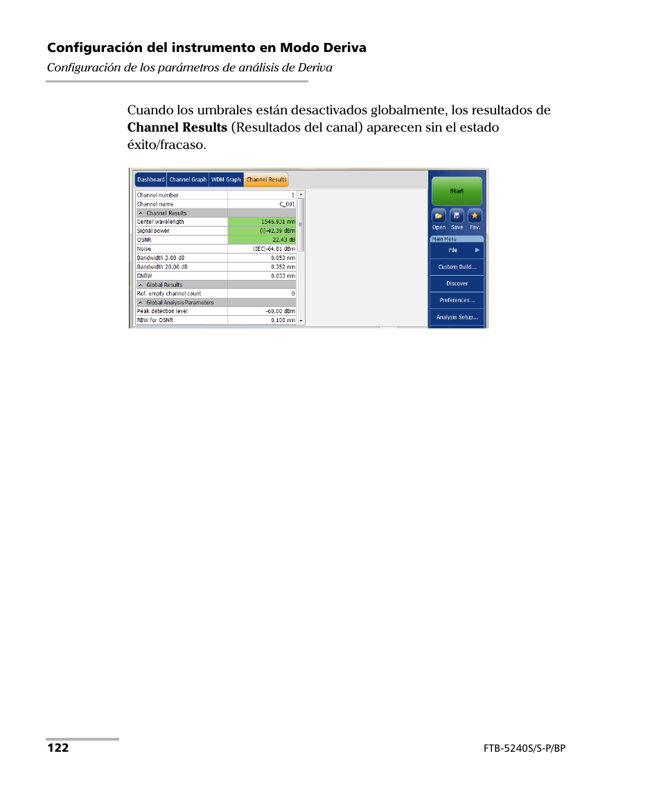 EXFO FTB-5230S Optical Spectrum Analyzer for FTB 200 v2 User Manual | Page 128 / 659