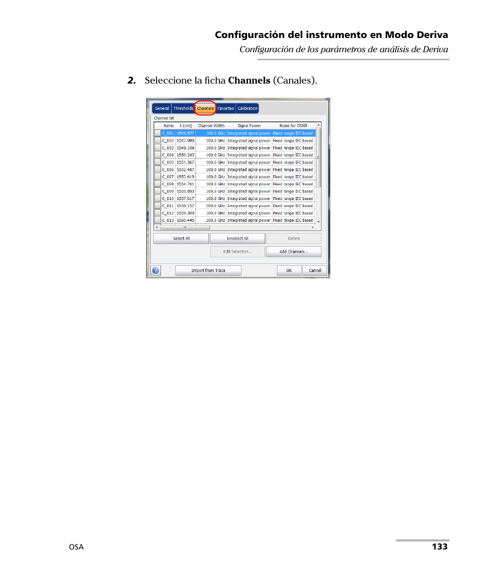 EXFO FTB-5230S Optical Spectrum Analyzer for FTB 200 v2 User Manual | Page 139 / 659