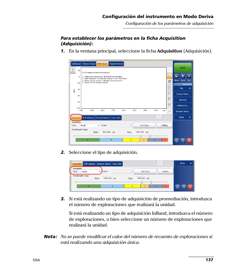 EXFO FTB-5230S Optical Spectrum Analyzer for FTB 200 v2 User Manual | Page 143 / 659