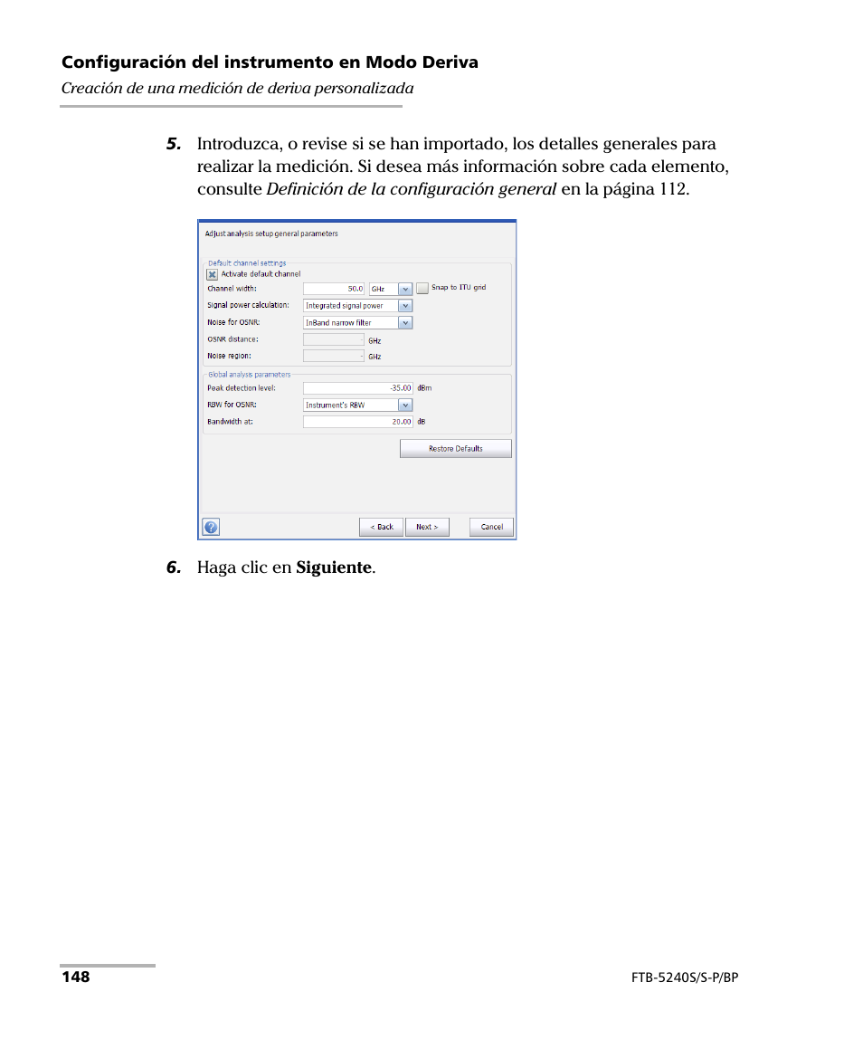 EXFO FTB-5230S Optical Spectrum Analyzer for FTB 200 v2 User Manual | Page 154 / 659