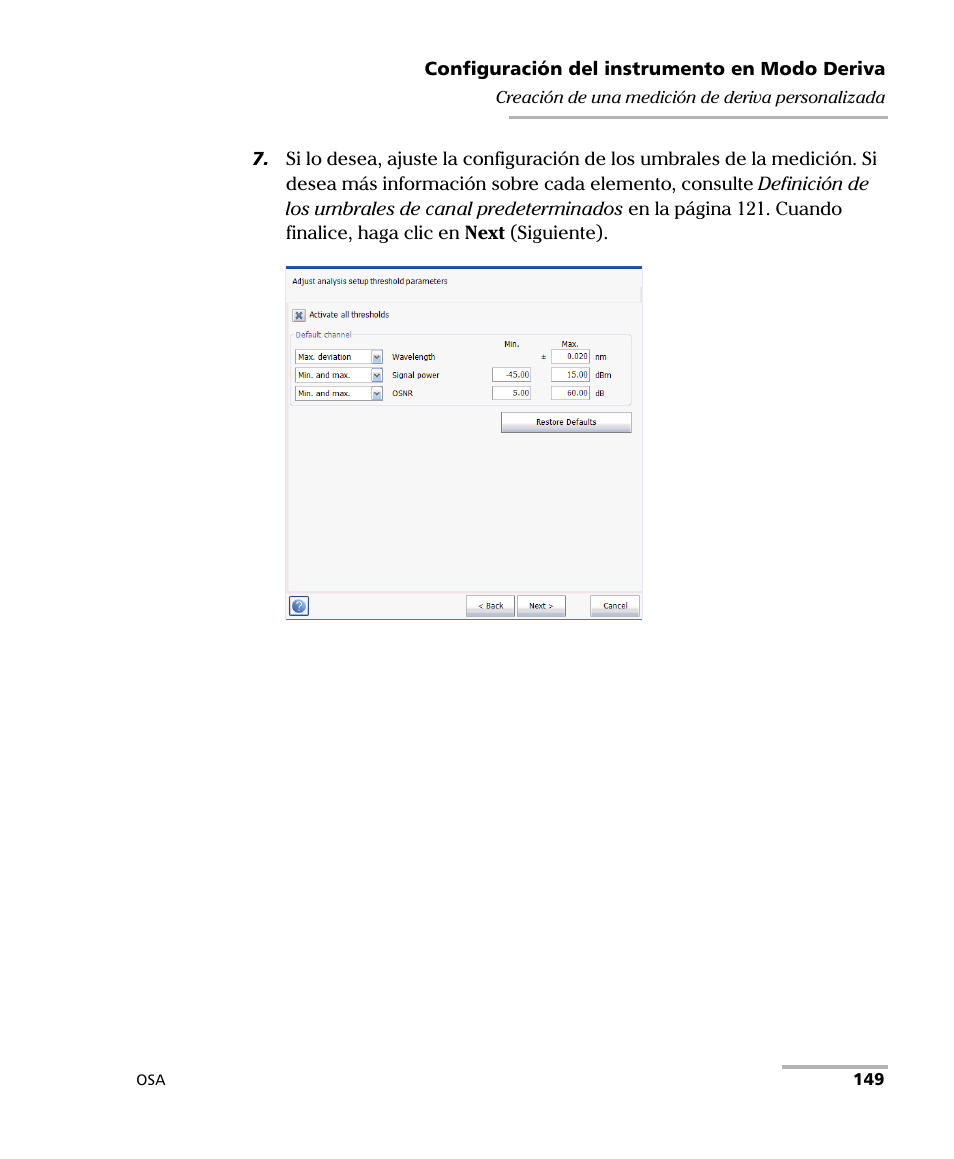 EXFO FTB-5230S Optical Spectrum Analyzer for FTB 200 v2 User Manual | Page 155 / 659