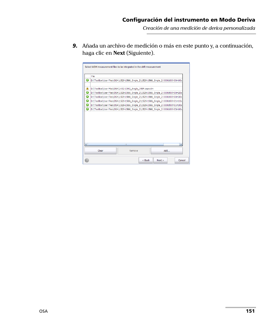EXFO FTB-5230S Optical Spectrum Analyzer for FTB 200 v2 User Manual | Page 157 / 659