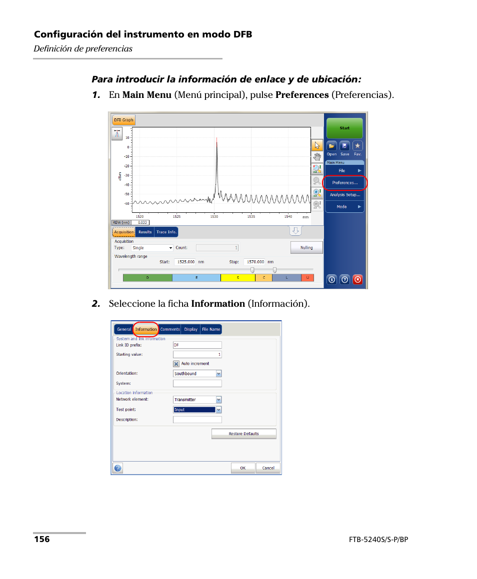 EXFO FTB-5230S Optical Spectrum Analyzer for FTB 200 v2 User Manual | Page 162 / 659