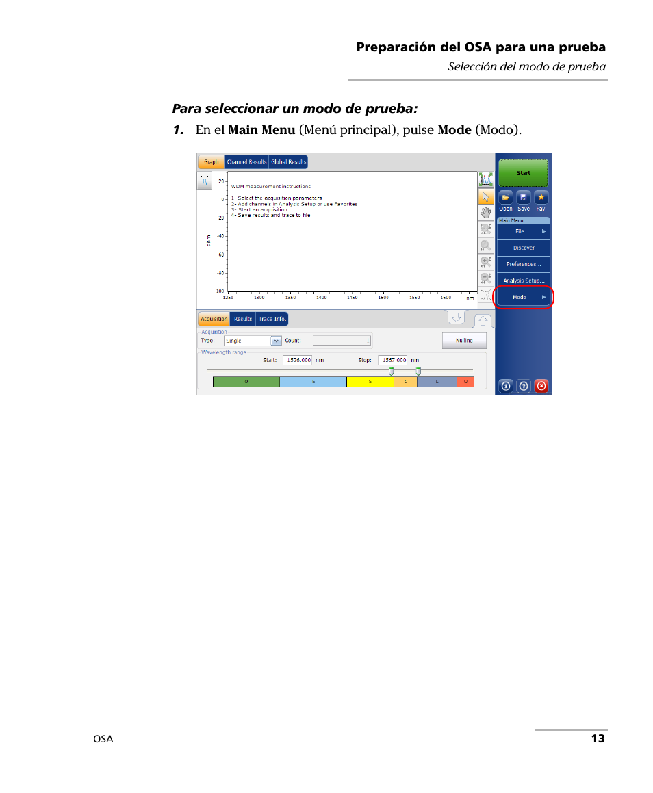 EXFO FTB-5230S Optical Spectrum Analyzer for FTB 200 v2 User Manual | Page 19 / 659