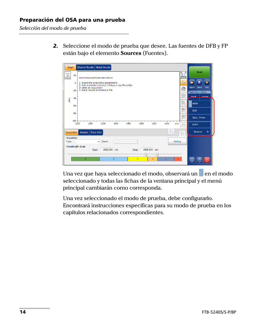 EXFO FTB-5230S Optical Spectrum Analyzer for FTB 200 v2 User Manual | Page 20 / 659