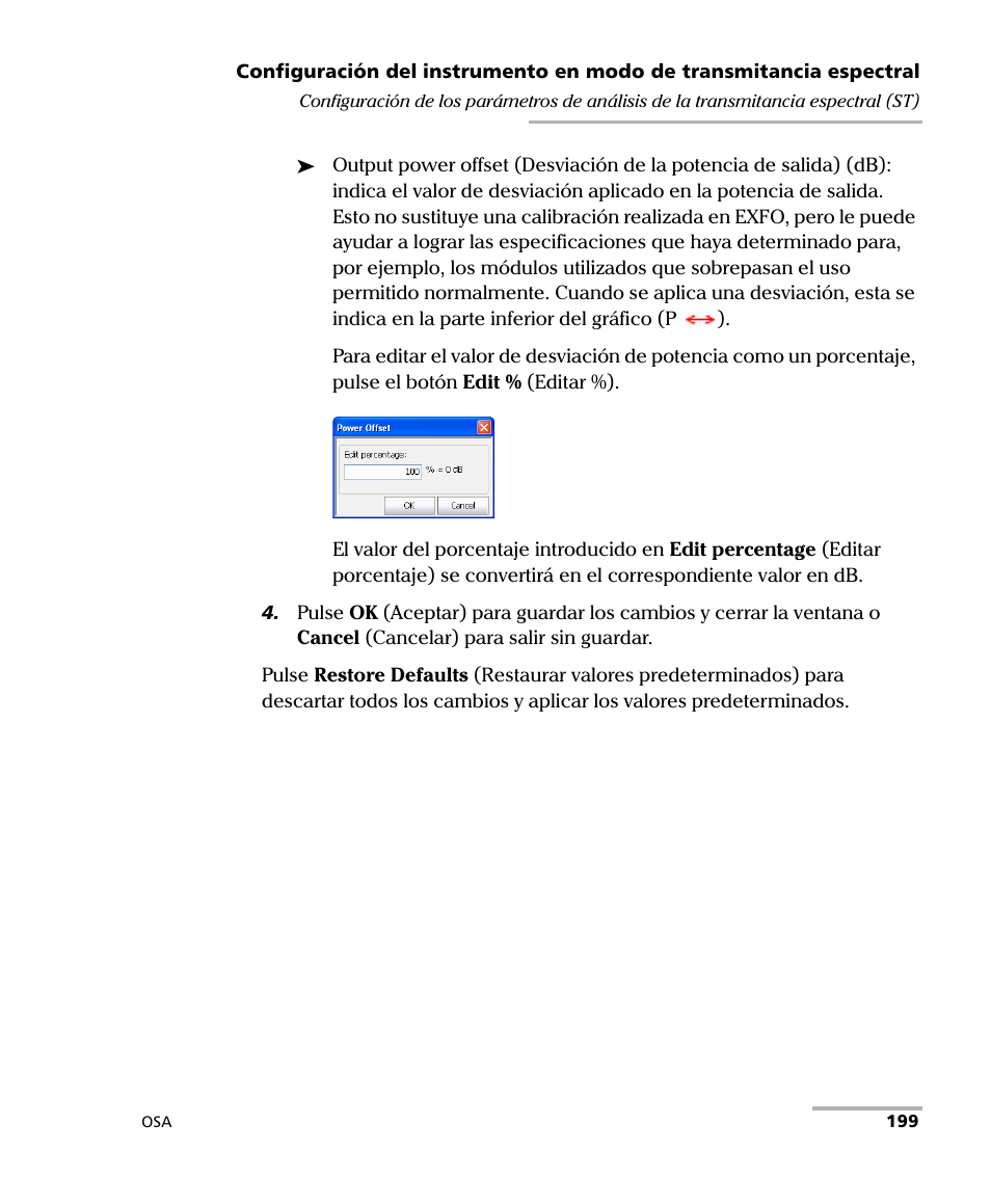 EXFO FTB-5230S Optical Spectrum Analyzer for FTB 200 v2 User Manual | Page 205 / 659